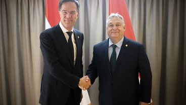 Mark Rutte és Orbán Viktor