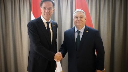 Mark Rutte és Orbán Viktor
