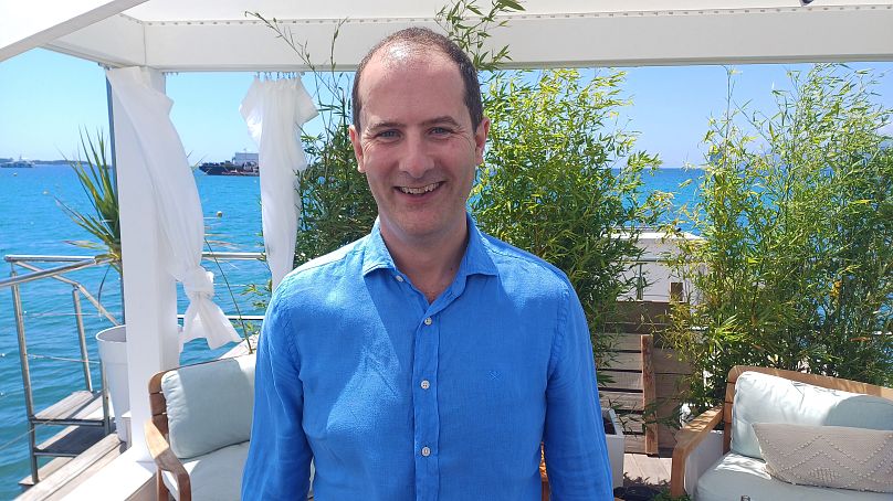 Dentsu's Will Swayne chats to Euronews Business at Cannes Lions