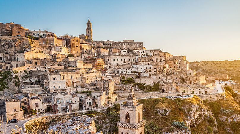 The ancient city of Matera