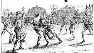 Az Old Etonians és a Blackburn Rovers összecsapása 1882-ben