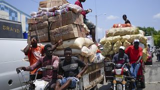 UN delivers aid to Haiti to caution against ongoing violence and hurricane