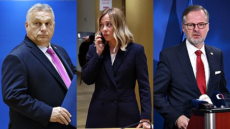 Orbán Viktor, Giorgia Meloni és Petr Fiala nemtetszésüknek adtak hangot az uniós csúcspozíciók elosztásának módja miatt.