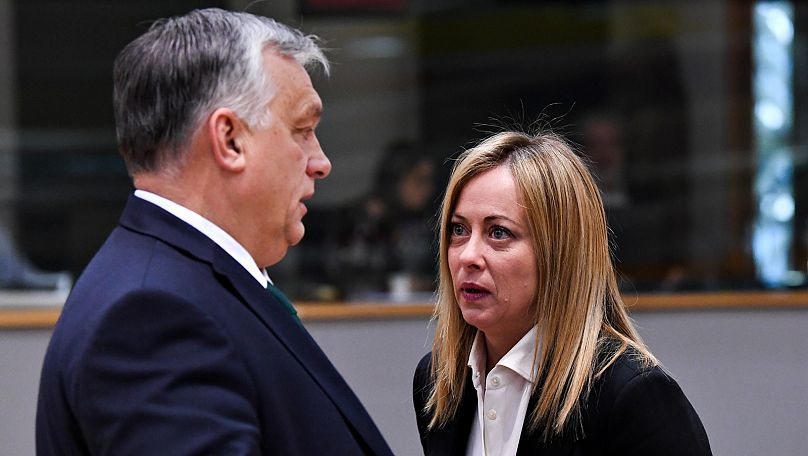 Viktor Orbán and Giorgia Meloni have developed a close working relation.