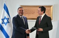 أقامت كوسوفو وإسرائيل علاقات دبلوماسية رسميًا في شباط/ فبراير 2021.