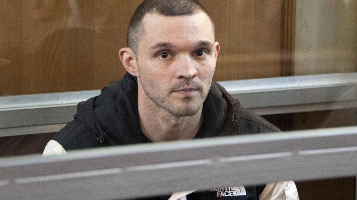 Imagen del sargento del Ejército estadounidense, Gordon Black, que ha sido condenado a tres años y nueve meses de prisión en Rusia.