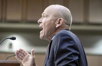 Boeing CEO'su David Calhoun, 18 Haziran 2024 Salı günü Washington'daki Capitol Hill'de Senato İç Güvenlik Soruşturma Alt Komitesinde ifade veriyor.