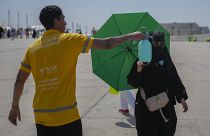 Ondata di caldo in Arabia Saudita