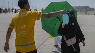 Ondata di caldo in Arabia Saudita