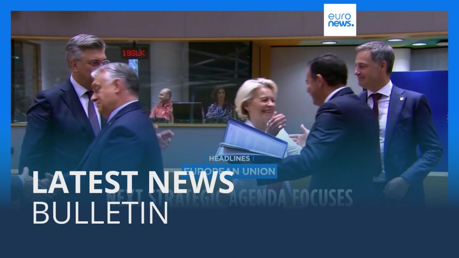 Latest news bulletin | June 19th – Midday