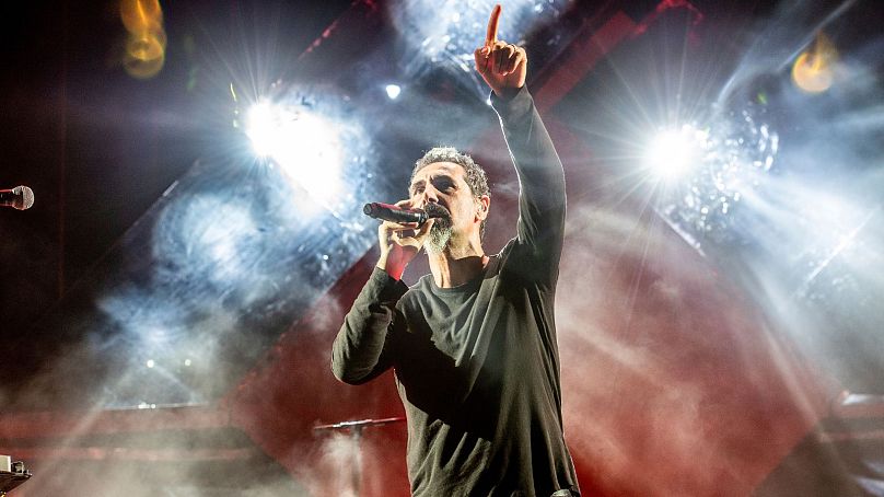 Serj Tankian of System Of A Down on stage - 2019