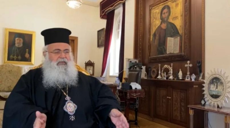Arcebispo Giorgios, líder da Igreja Ortodoxa de Chipre