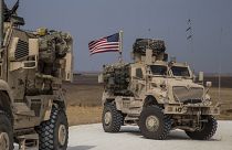عربات تابعة للجيش الأمريكي في سوريا