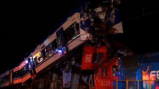 WATCH: Fatal train collision near Santiago, Chile