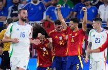 پیروزی اسپانیا مقابل ایتالیا