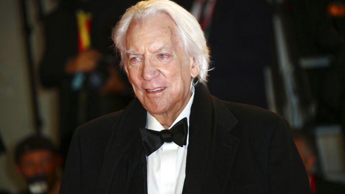 video.  Well-known Canadian actor Donald Sutherland has died on the age of 88