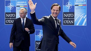 Mark Rutte became the only remaining candidate after the Romanian president withdrew from the NATO leadership race.