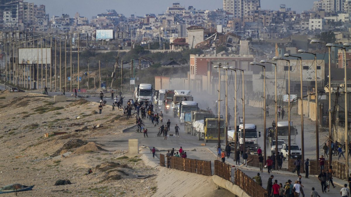 Отчаянието в Газа, тъй като обещанието на Израел за маршрут за помощ се проваля