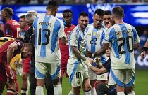 فريق الأرجنتين في المباراة الافتتاحية لبطولة كوبا أميركا
