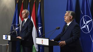 A magyar miniszterelnök közös budapesti sajtótájákoztatója a NATO főtitkárával