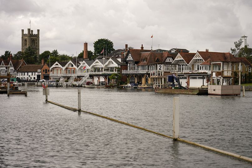 A general view of the river Thames, in Henley-on-Thames, England, Friday, June 14, 2024. 