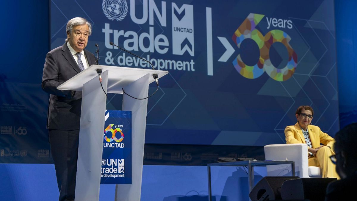 Генералният секретар на ООН Антониу Гутериш предупреди че киберзаплахите са