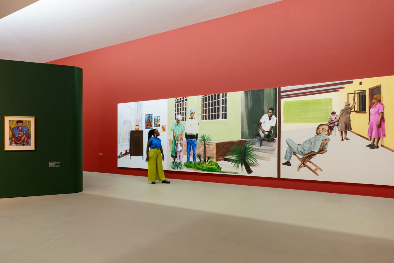 An inside view of the 'When We See Us' exhibition at the Kunstmuseum Basel 