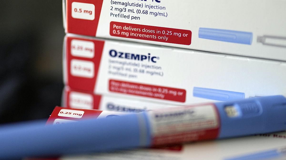 El medicamento inyectable Ozempic aparece el sábado 1 de julio de 2023.