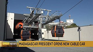 Le président malgache inaugure le premier tronçon du téléphérique