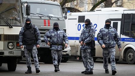 Rus özel harekat polisleri (Arşiv)