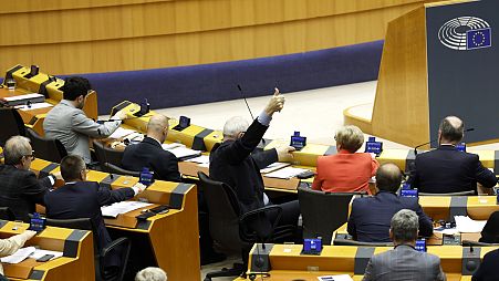 Fotónk illusztráció: szavazás az Európai Parlamentben