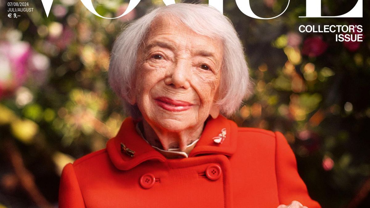 Sobrevivente do Holocausto de 102 anos torna-se estrela de capa da Vogue Alemanha