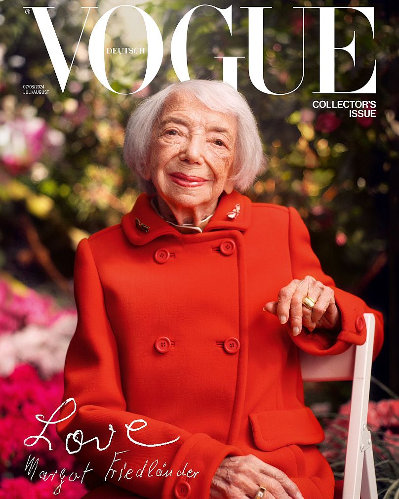 A capa da edição de julho e agosto da Vogue Alemanha