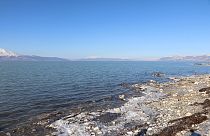 Türkiye'nin dördüncü büyük gölü Eğirdir, Isparta, Türkiye. (Fotoğraf:AA)