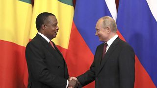 Congo : en visite d'Etat en Russie, Sassou Nguesso rencontre Poutine