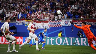 El italiano Zaccagni marca en el minuto 98 y da a los Azzurri un punto decisivo ante Croacia