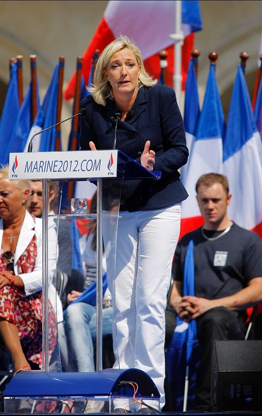 Marine Le Pen már 2011 májusában elnökjelöltségéért kampányolt
