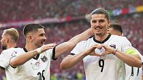 Марсель Забитцер, забивший победный гол для сборной Австрии в матче с Нидерландами на ЧЕ-2024