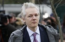 WikiLeaks founder Julian Assange arrivies at Belmarsh Magistrates' Court in London, Feb. 7, 2011. 