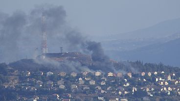 Пожар в Израиле в результате обстрела со стороны "Хезболлах"