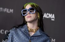 World's biggest music labels sue AI song-generators for copyright infringement - pictured: Billie Eilish, who signed an open letter regarding the “predatory” use of AI