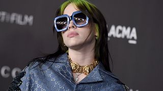 World's biggest music labels sue AI song-generators for copyright infringement - pictured: Billie Eilish, who signed an open letter regarding the “predatory” use of AI