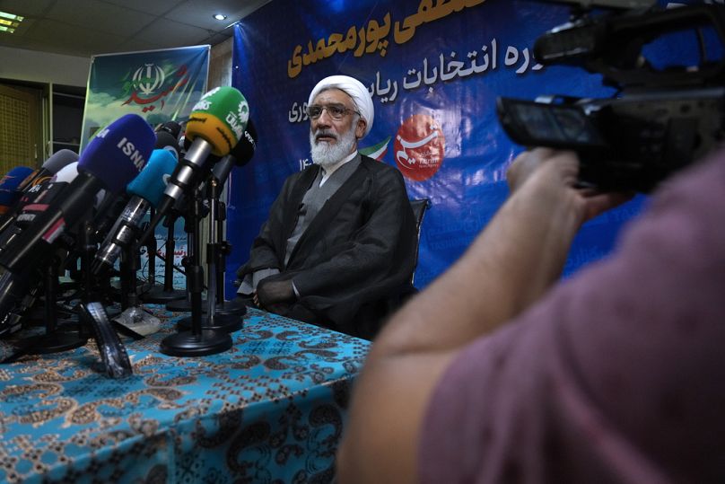 المرشح للانتخابات الرئاسية الإيرانية في 28 يونيو مصطفى بور محمدي
