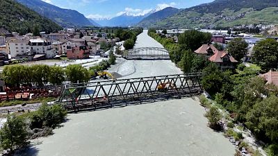 Inondazioni causate dal maltempo in Svizzera 