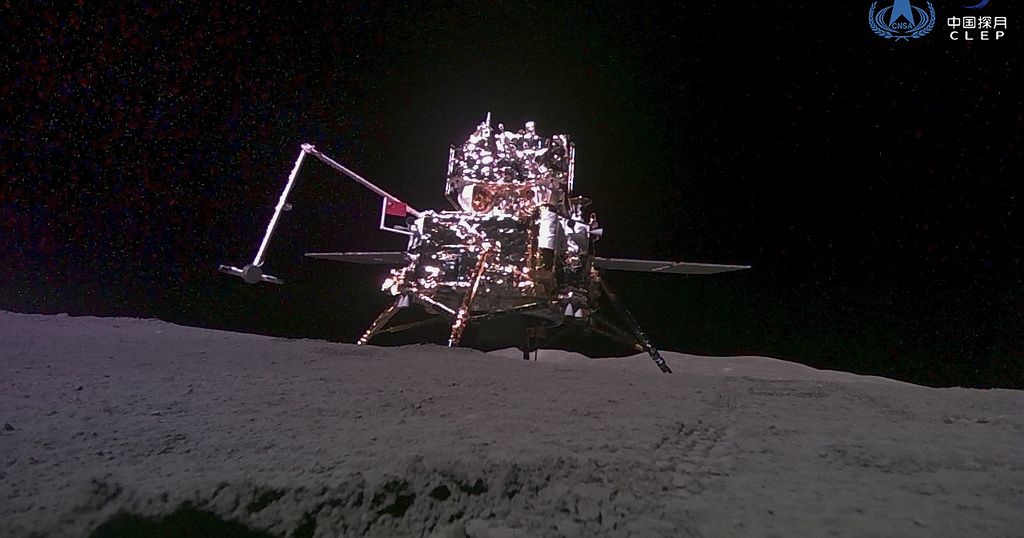 Chine : une sonde revient avec des échantillons de la face cachée de la Lune