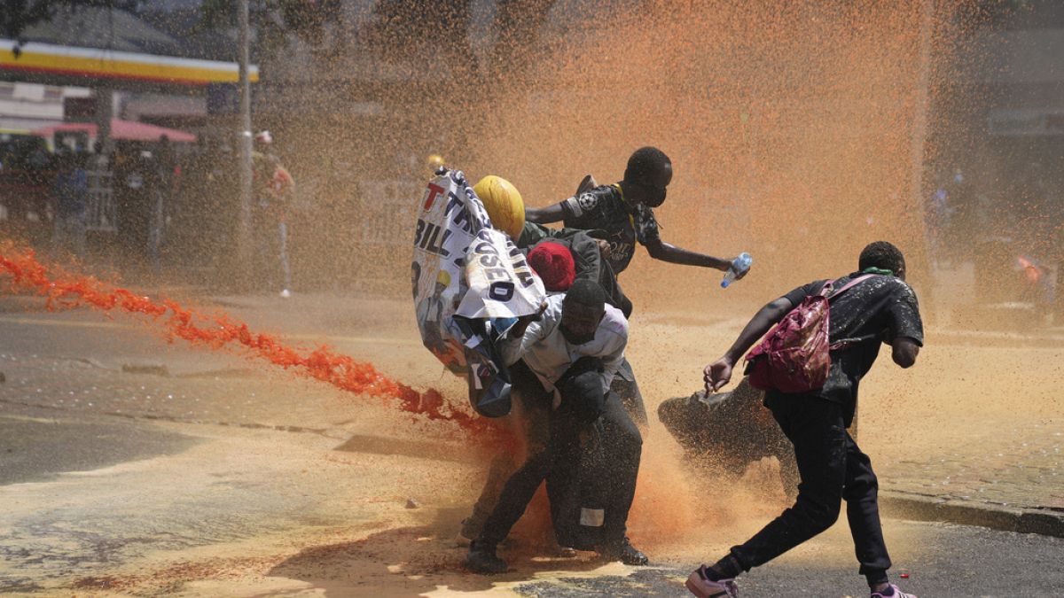 Proteste a Nairobi, in Kenya, 25 giugno 2024