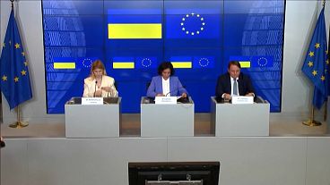 Les représentants de l'UE, de la Moldavie et de l'Ukraine se sont retrouvés pour l'ouverture des négociations d'adhésion.