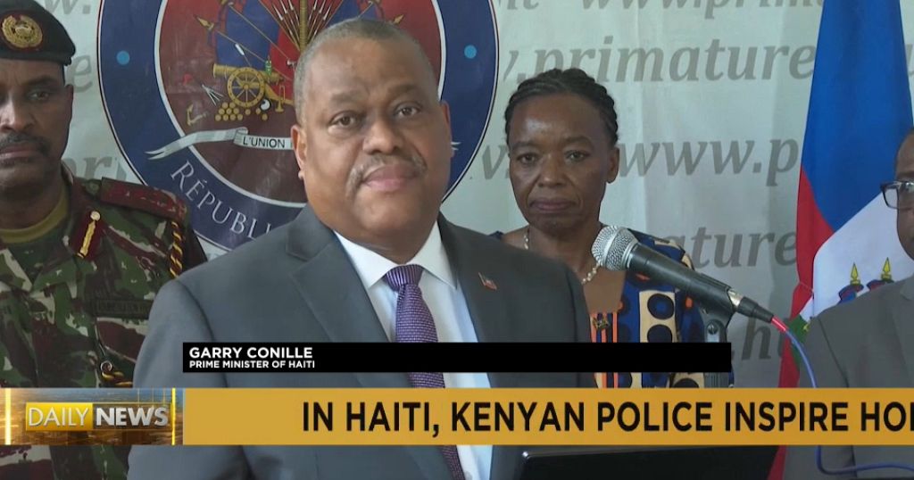 Haiti welcomes first contingent of Kenyan police to combat gang violence Haiti welcomes first contingent of Kenyan police to combat gang violence