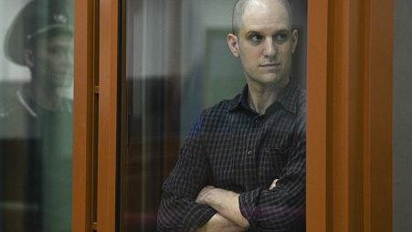 Эван Гершкович в зале суда, 26 июня