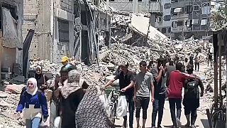 New wave of evacuations in Gaza amid intensified bombing